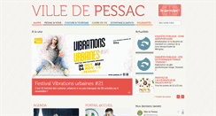 Desktop Screenshot of pessac.fr